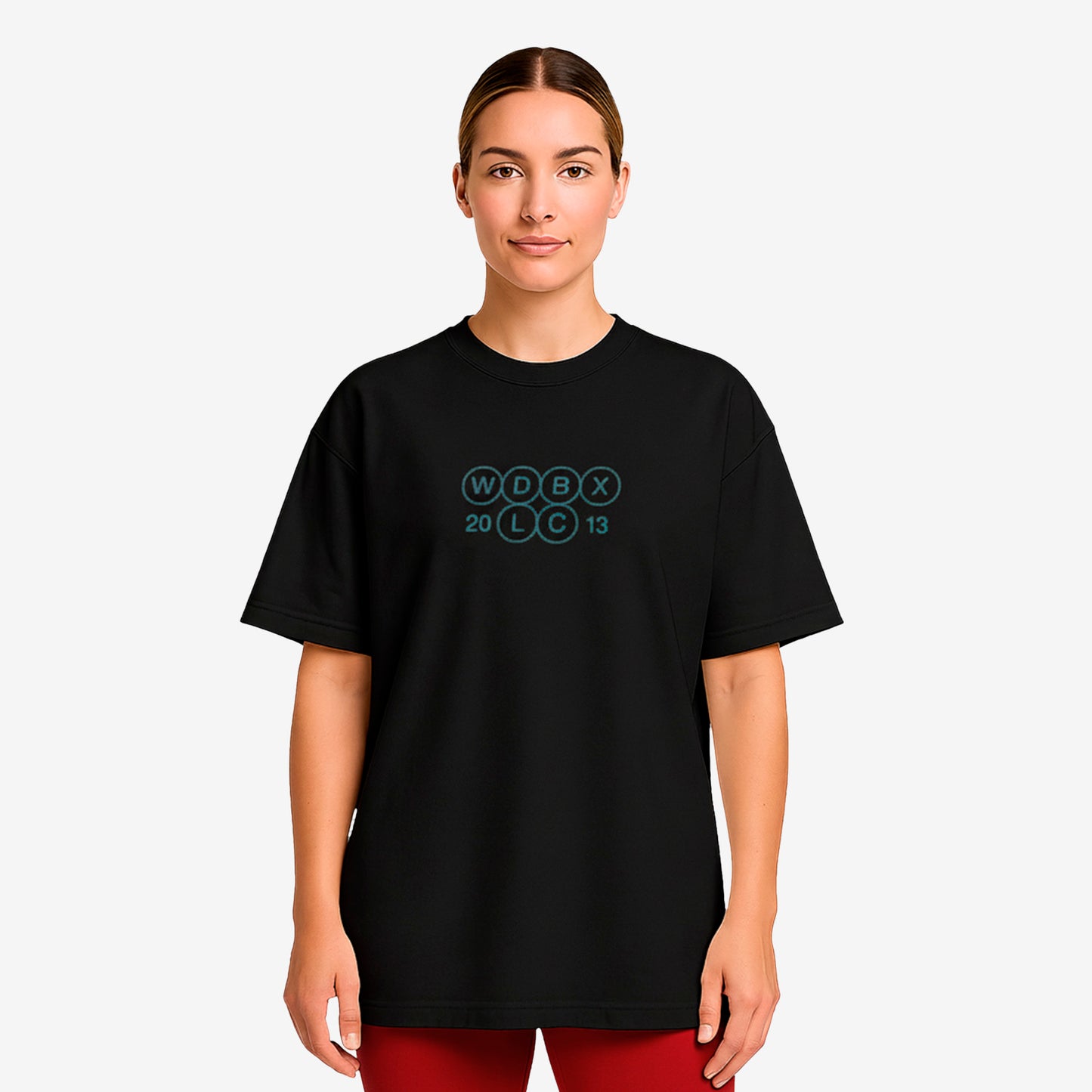 T-shirt Oversize Wodabox Lifting Club - Unisexe