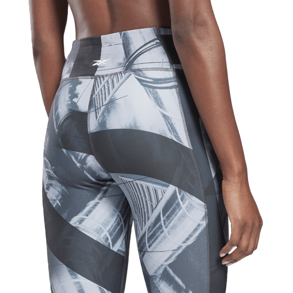 REEBOK LUX BOLD leggings - FLAT ON YOUR BACK JIW56-GI8404