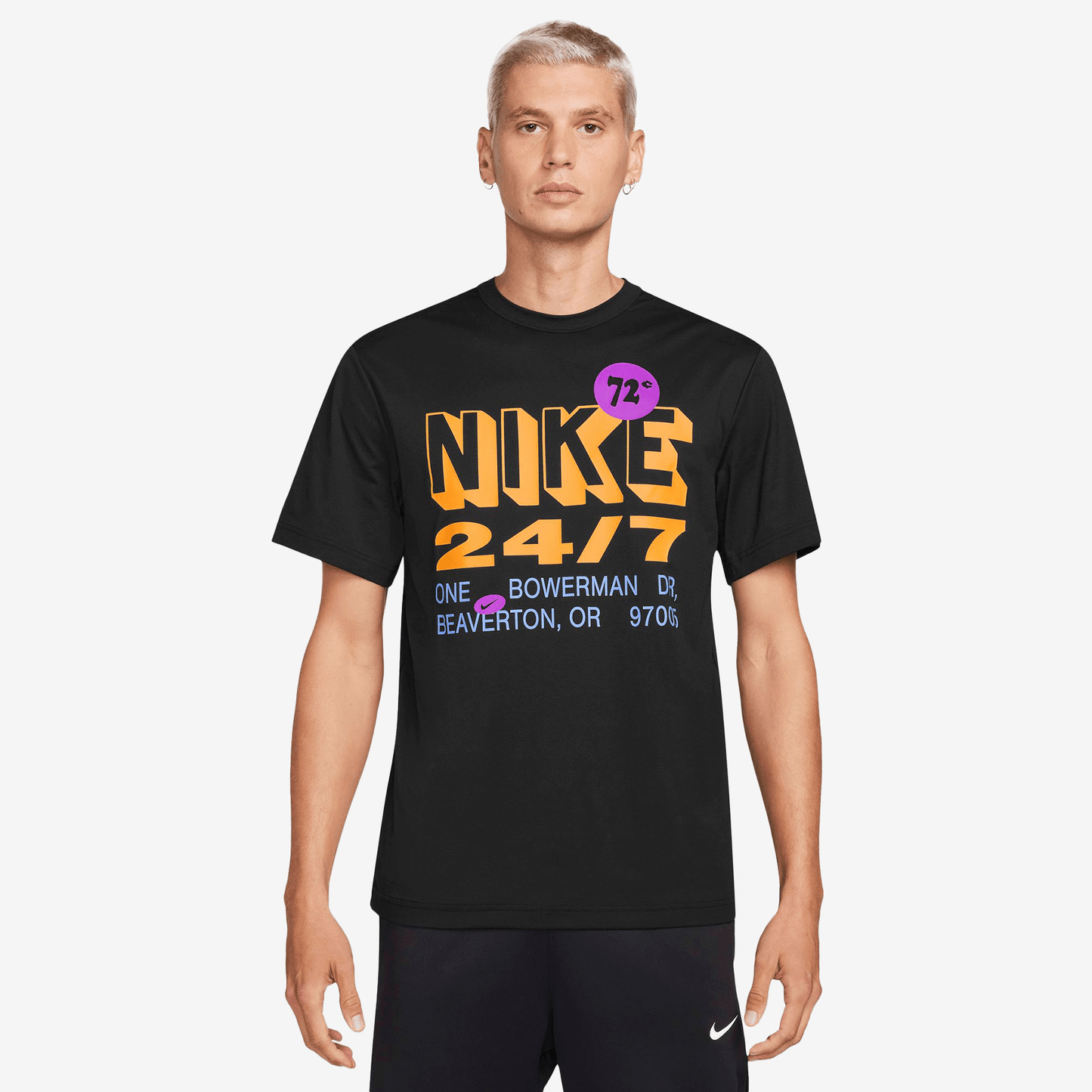 NIKE UV DRI-FIT T-SHIRT - MEN FN3988-010