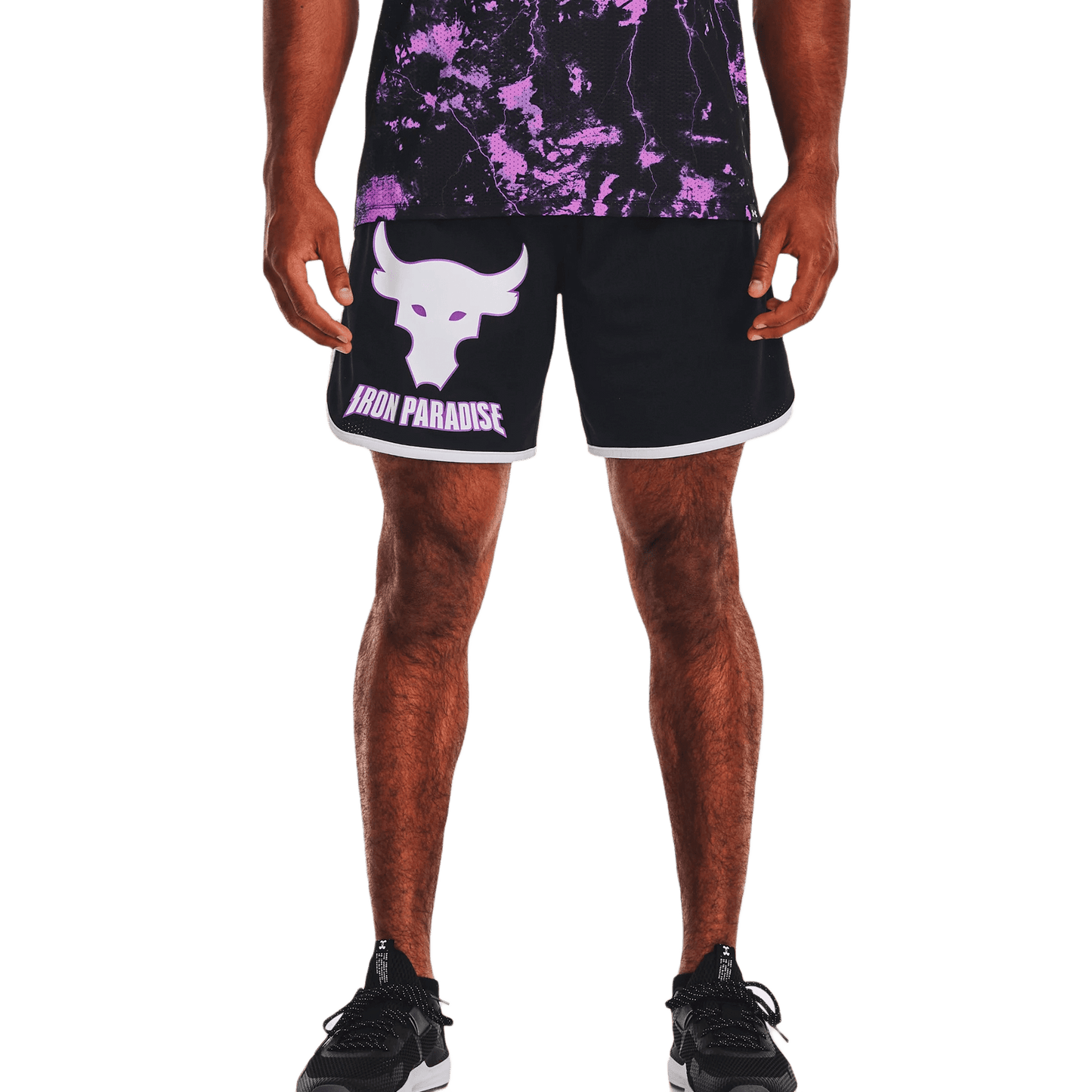 SHORTS UNDER ARMOUR PROJECT ROCK DISRUPT MESH 1373578-001