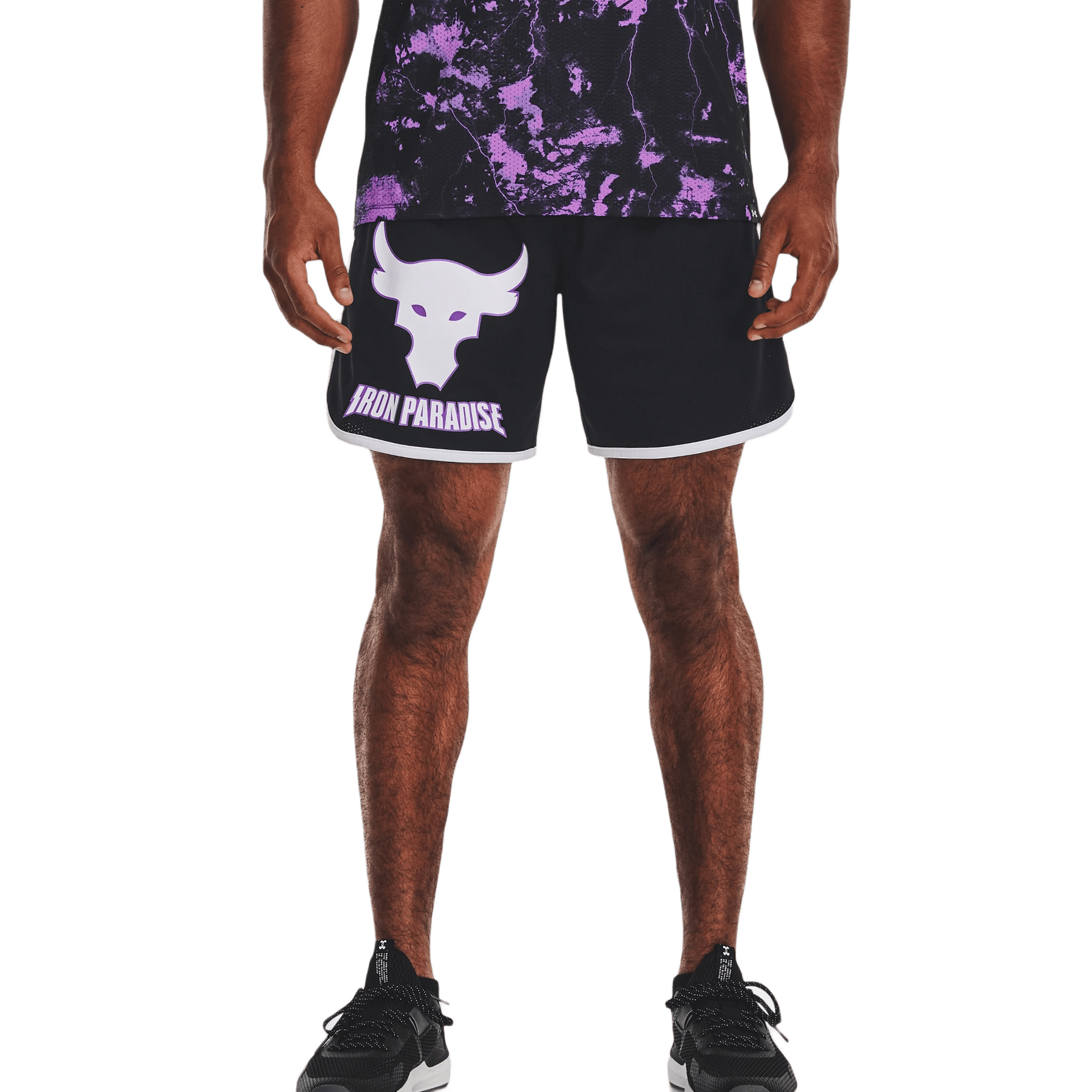 SHORTS UNDER ARMOUR PROJECT ROCK DISRUPT MESH 1373578-001