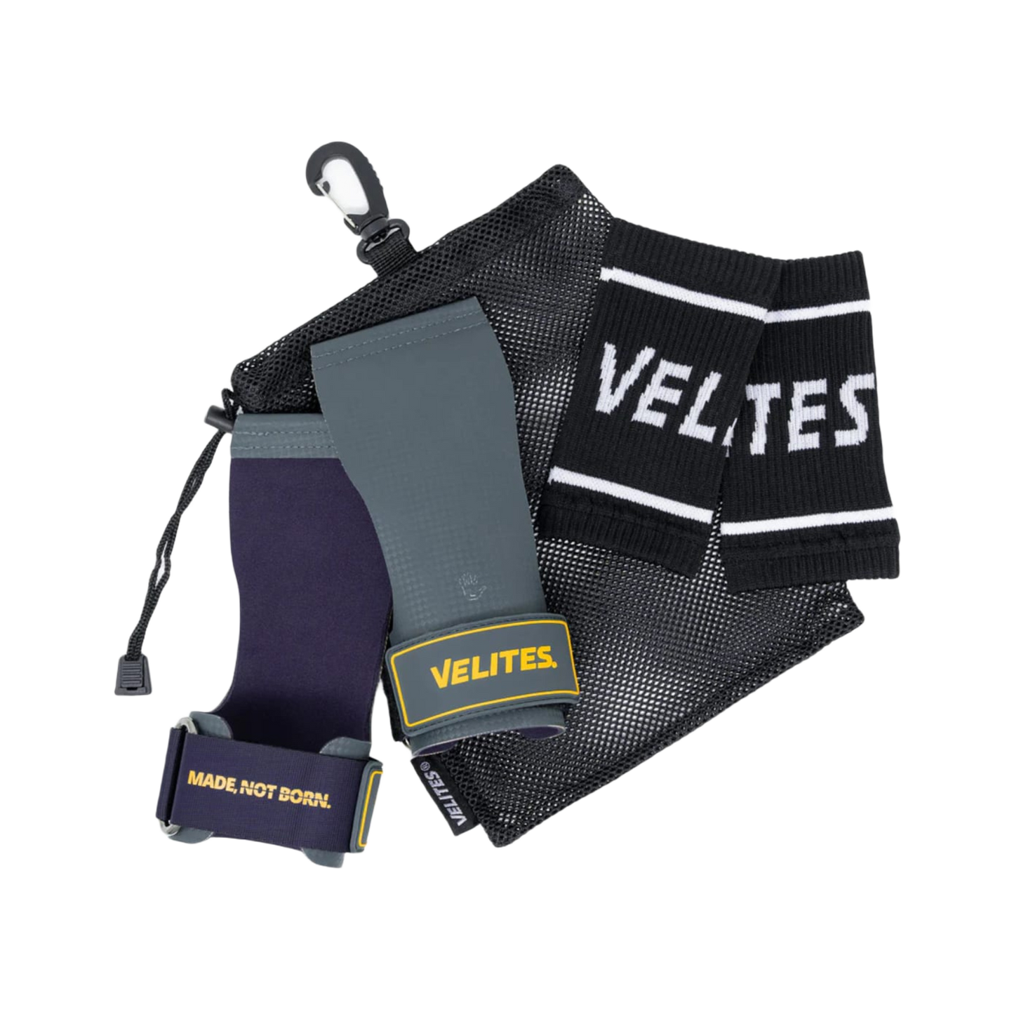 VELITES QUAD ULTRA GRIPS - NO CHALK QUADULTRA-GREEN/BLUE