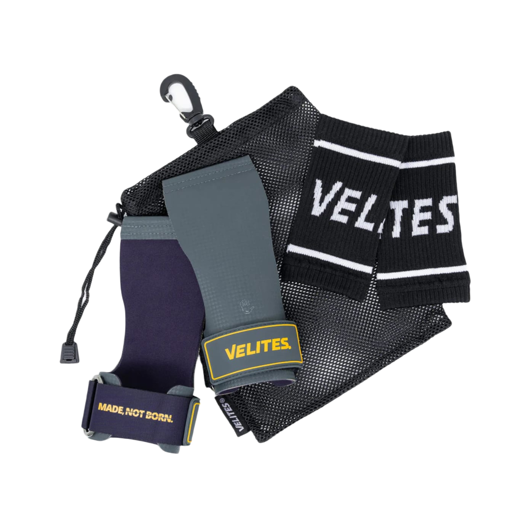 VELITES QUAD ULTRA GRIPS - NO CHALK QUADULTRA-GREEN/BLUE