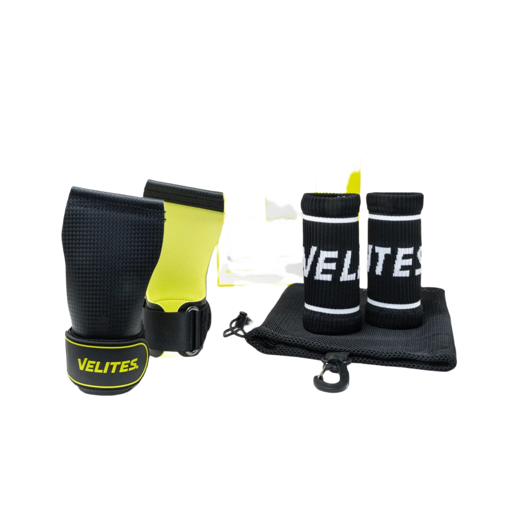 VELITES QUAD ULTRA GRIPS - NO CHALK QUADULTRA-BLACK/GREEN