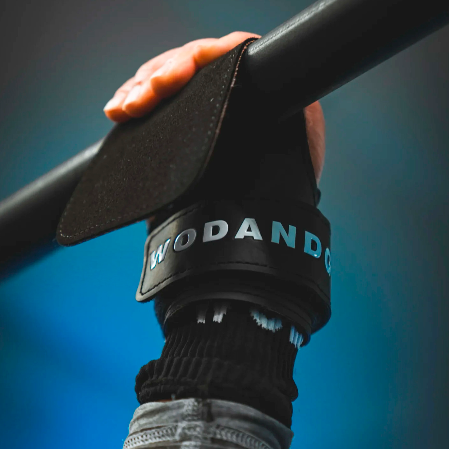 WODANDGO POWERGRIP V2 Gym Grips WAGPG2-BLACK