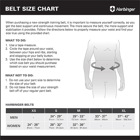 HARBINGER FIRMFIT CONTOUR BELT HARFR-CONTOURED