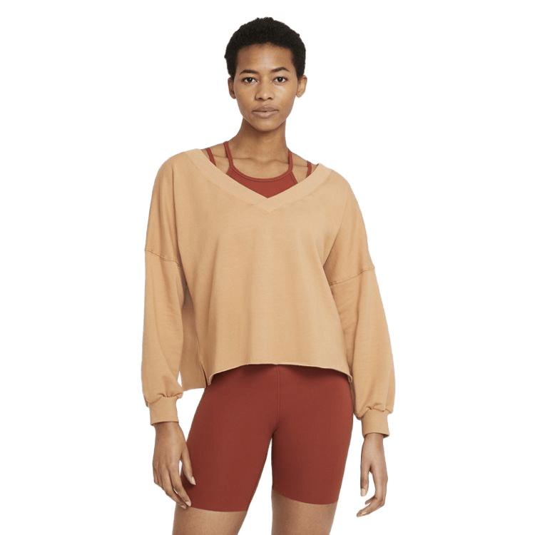 NIKE YOGA LUXE LONG SLEEVE T-SHIRT DA0772-288