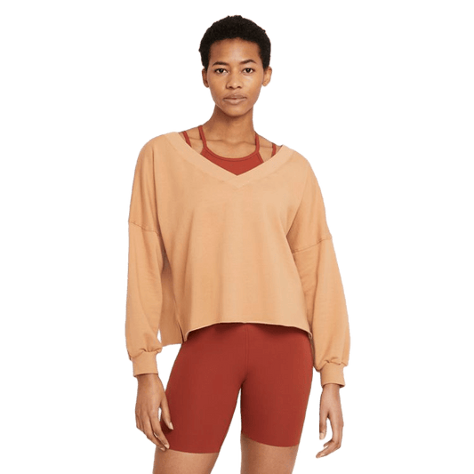 NIKE YOGA LUXE LONG SLEEVE T-SHIRT DA0772-288